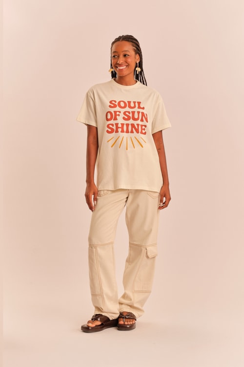 T Shirt Silk Sunshine Off - foto 3