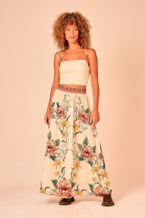 Top Beleza Da Floresta Estampado - foto 2