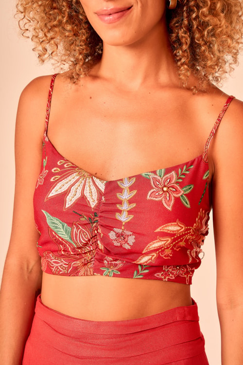 Top Bordado Real Estampado - foto 2
