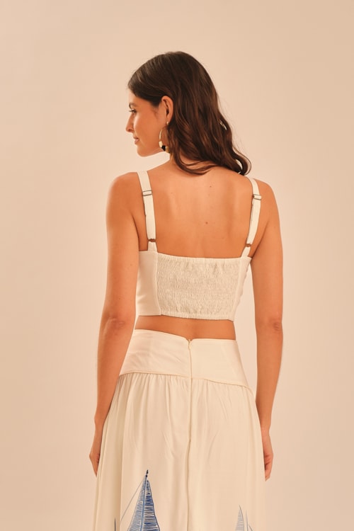 Top Caravelas Estampado - foto 4