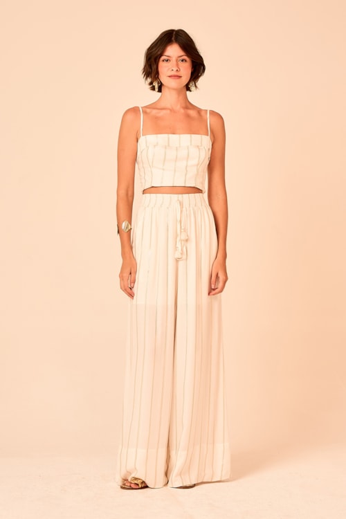 Top Chevron Lurex Off - foto 2