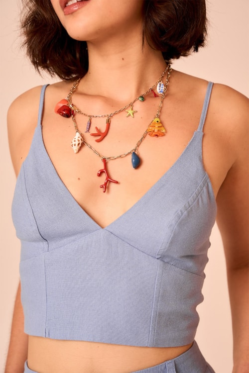 Top Jasmim Azul - foto 4