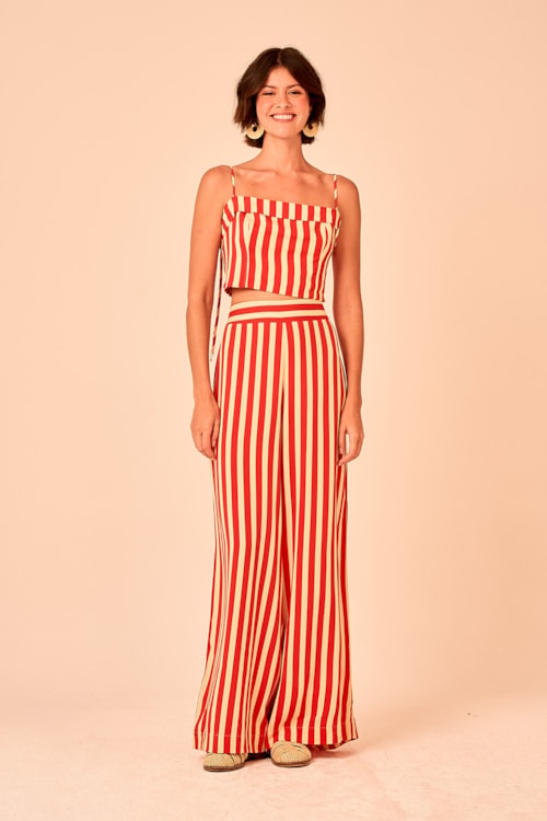 Top Listra Geometric Estampado - foto 3