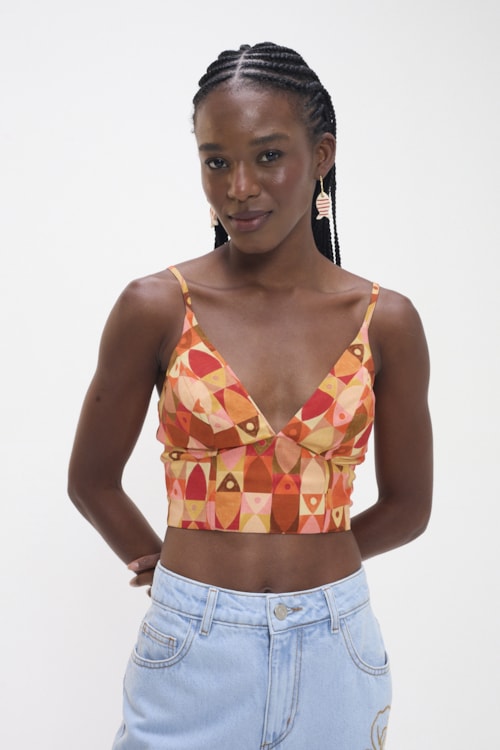 Top Pescare Estampado - foto 1