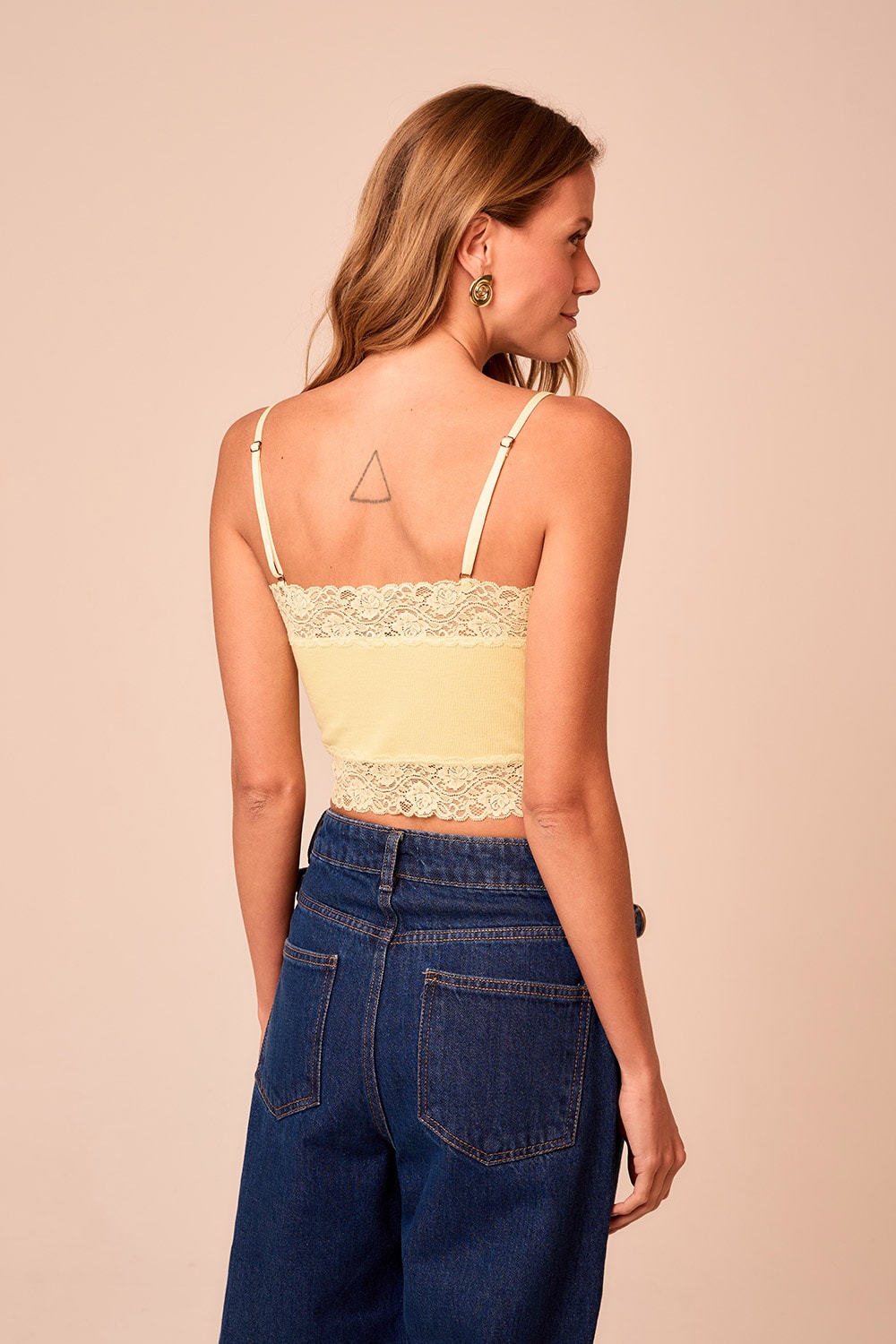 Top Underwear Basic Amarelo