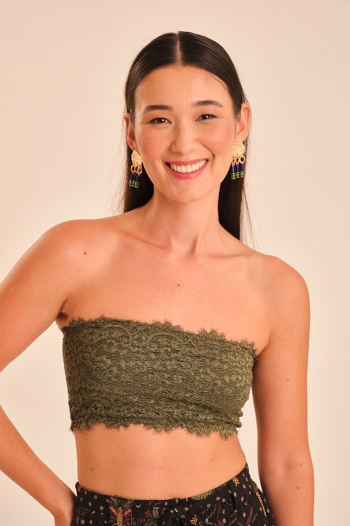 Top Underwear Reto Verde Jade - foto 2
