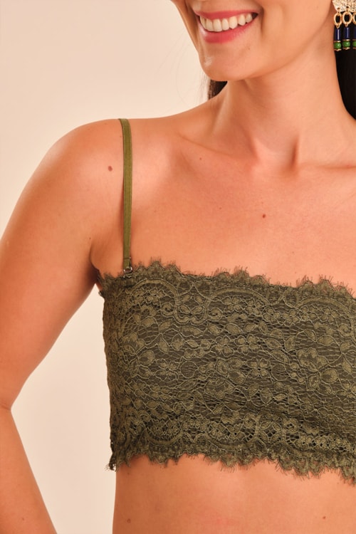 Top Underwear Reto Verde Jade - foto 4