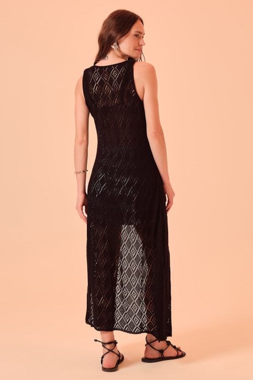 Tunica Tricot Mare Preto - foto 5