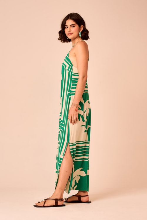 Vestido Cropped Al Mare Estampado - foto 2