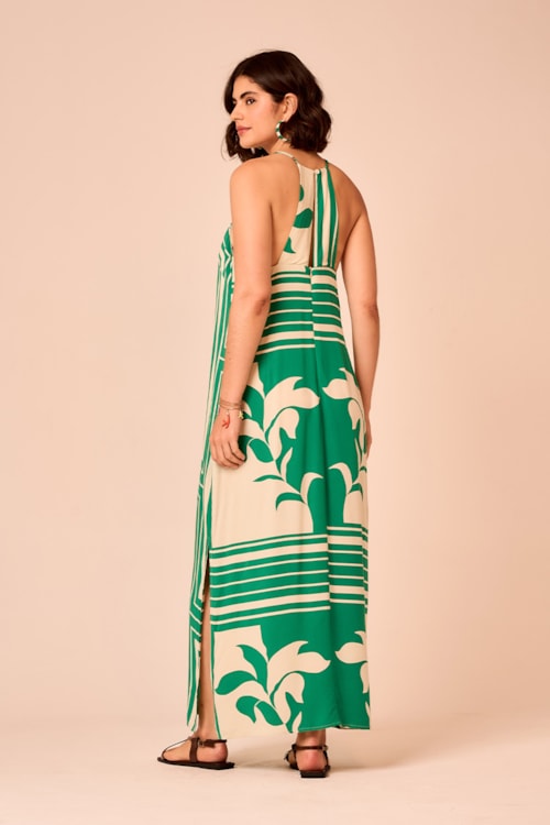 Vestido Cropped Al Mare Estampado - foto 3