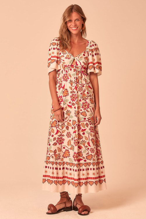 Vestido Cropped Alba                       Estampado - foto 4