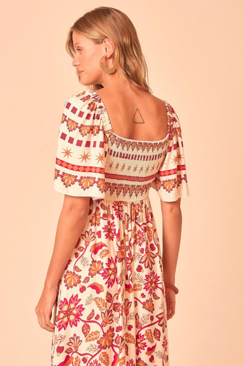 Vestido Cropped Alba                       Estampado - foto 7