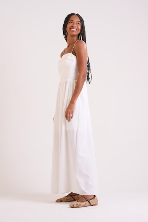 Vestido Cropped Alva Off - foto 3