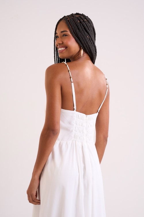 Vestido Cropped Alva Off - foto 4