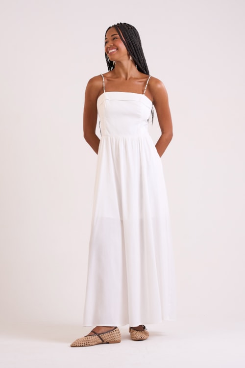 Vestido Cropped Alva Off - foto 1