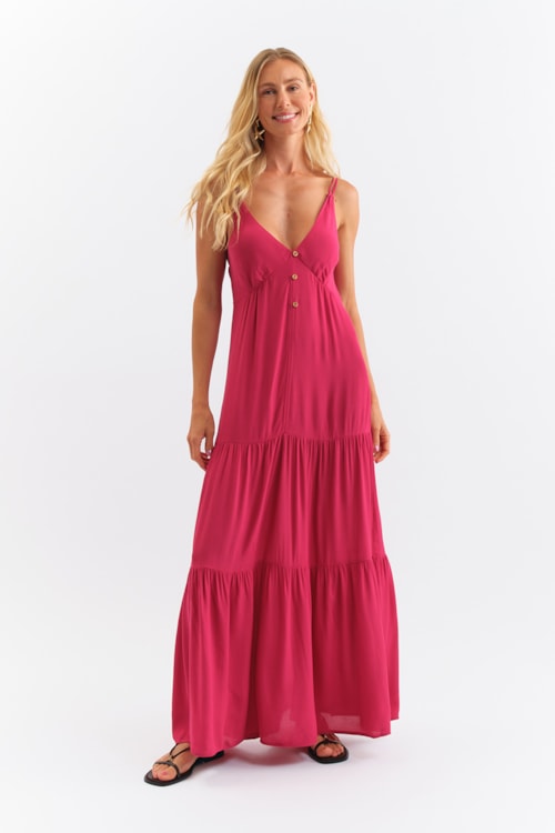 Vestido Cropped Aurora Ameixa - foto 1