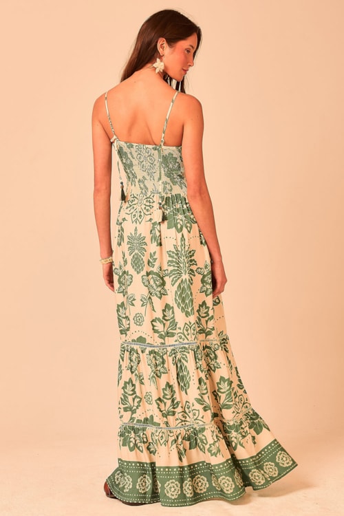 Vestido Cropped Bali Tropical Estampado - foto 4