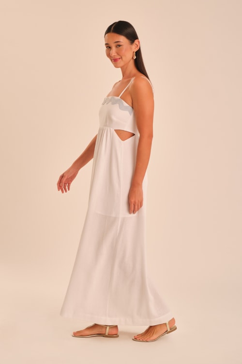 Vestido Cropped Balneario Off - foto 5