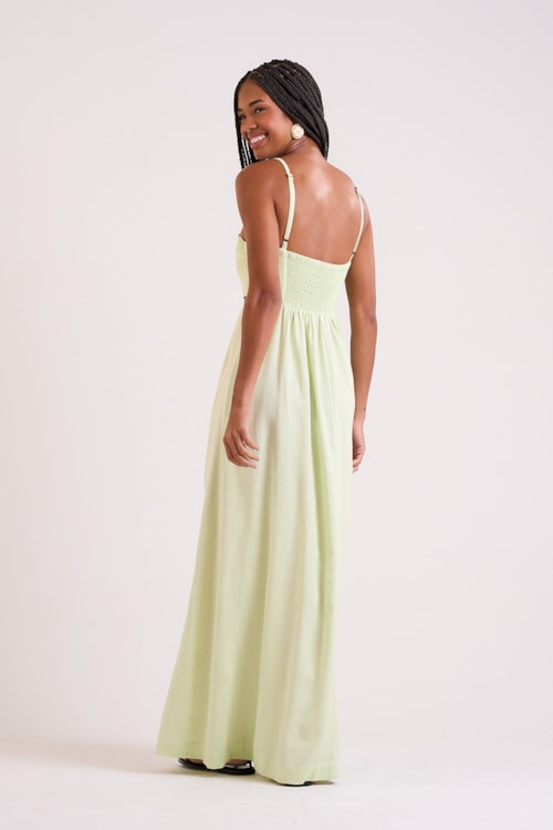 Vestido Cropped Balneario Verde Mint - foto 5