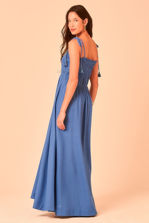 Vestido Cropped Cali Azul - foto 6