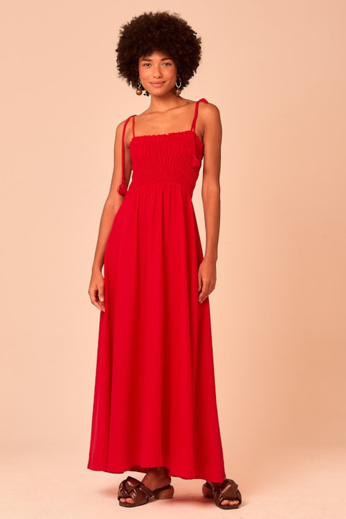 Vestido Cropped Cali Vermelho - foto 3