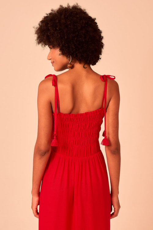 Vestido Cropped Cali Vermelho - foto 6