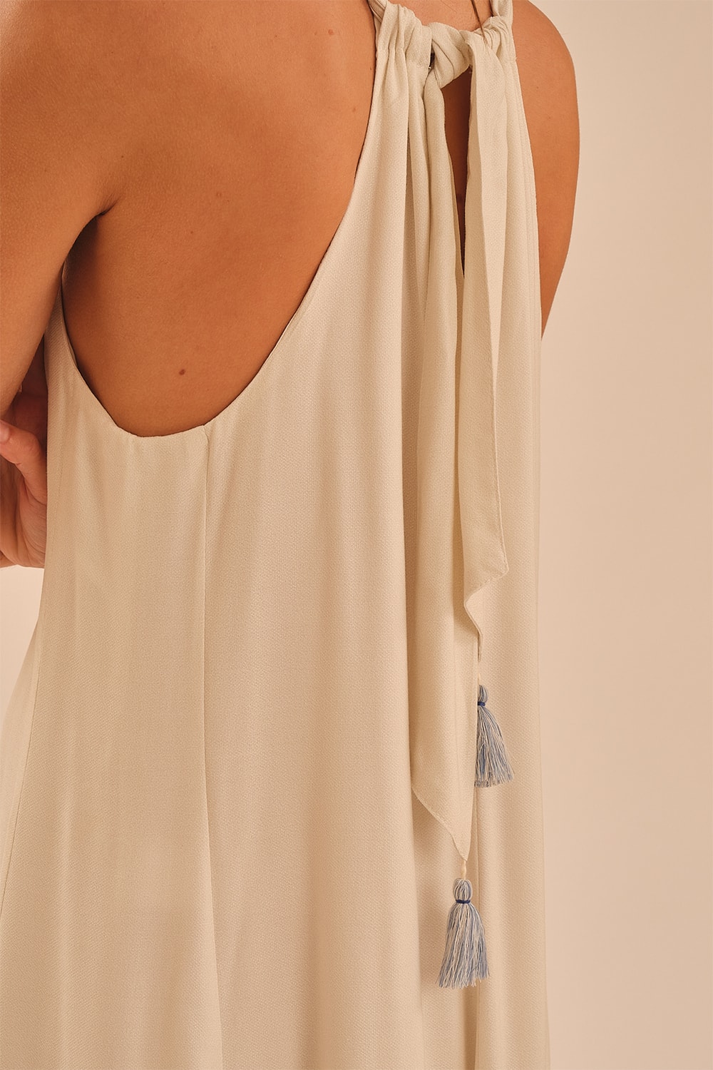 Vestido Cropped Caravelas Estampado