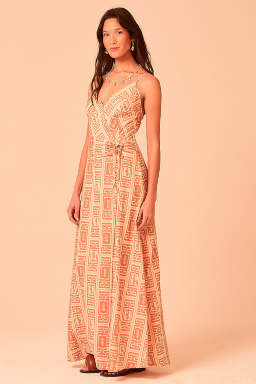 Vestido Cropped Cavalo Marinho Estampado - foto 3