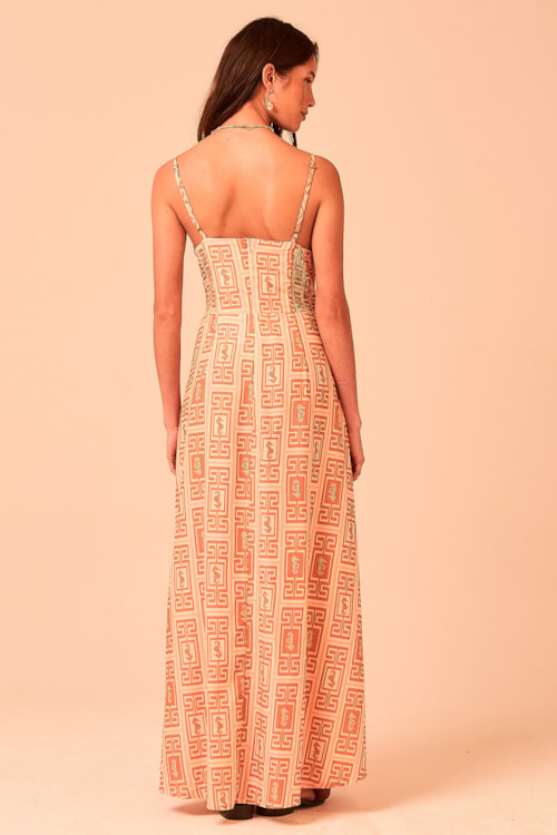 Vestido Cropped Cavalo Marinho Estampado - foto 4