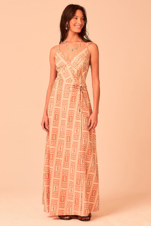 Vestido Cropped Cavalo Marinho Estampado - foto 1