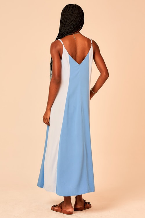 Vestido Cropped Ceu Bicolor - foto 5