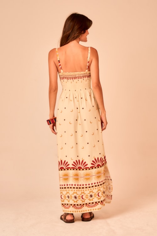 Vestido Cropped Ceu Encantado Estampado - foto 6