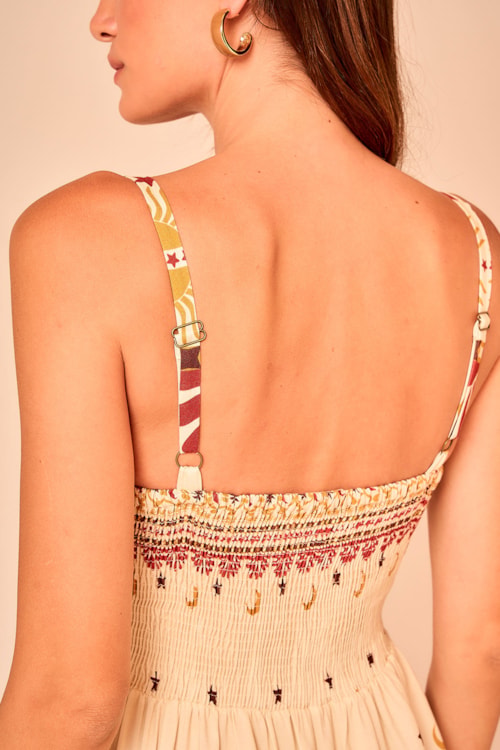 Vestido Cropped Ceu Encantado Estampado - foto 5
