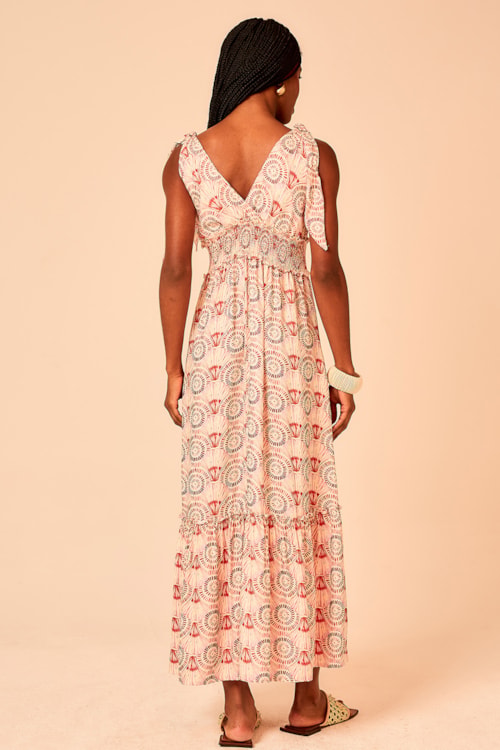 Vestido Cropped Concha Chilli Estampado - foto 5