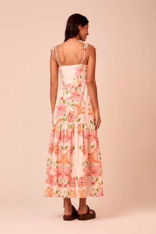 Vestido Cropped Corselet Dolce Vita Estampado - foto 3
