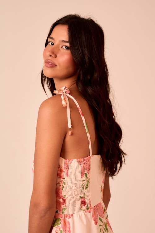 Vestido Cropped Corselet Dolce Vita Estampado - foto 5