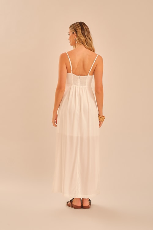 Vestido Cropped Entremeios Off - foto 5