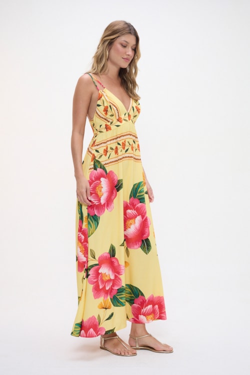 Vestido Cropped Flora Estampado - foto 2