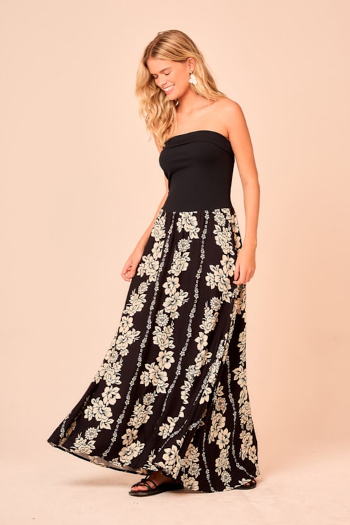 Vestido Cropped Floral Leveza Estampado - foto 4