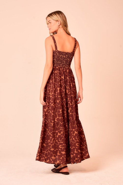 Vestido Cropped Floral Silvestre Estampado - foto 3