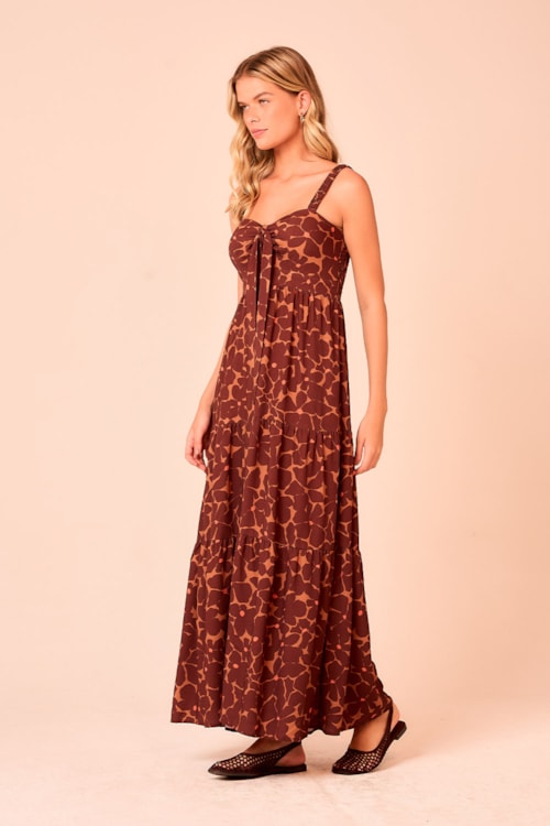 Vestido Cropped Floral Silvestre Estampado - foto 2