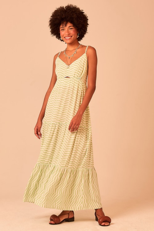 Vestido Cropped Frescor Etnic Estampado - foto 3