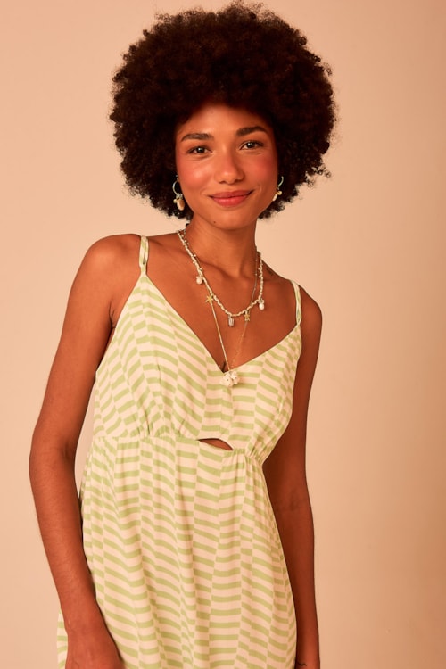 Vestido Cropped Frescor Etnic Estampado - foto 2
