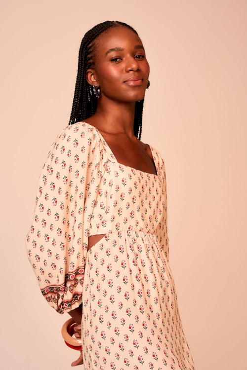 Vestido Cropped Gravataria Lirica Estampado - foto 2
