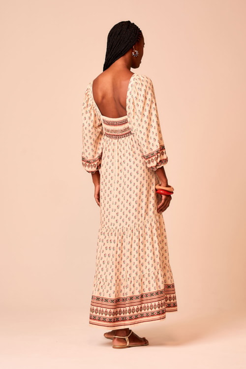 Vestido Cropped Gravataria Lirica Estampado - foto 3