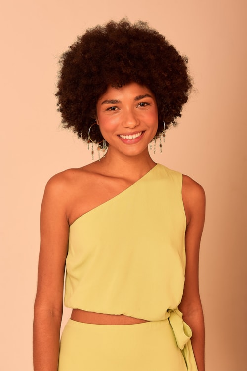 Vestido Cropped Harmonia Verde - foto 2