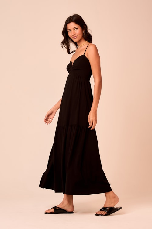 Vestido Cropped Iris Preto - foto 2