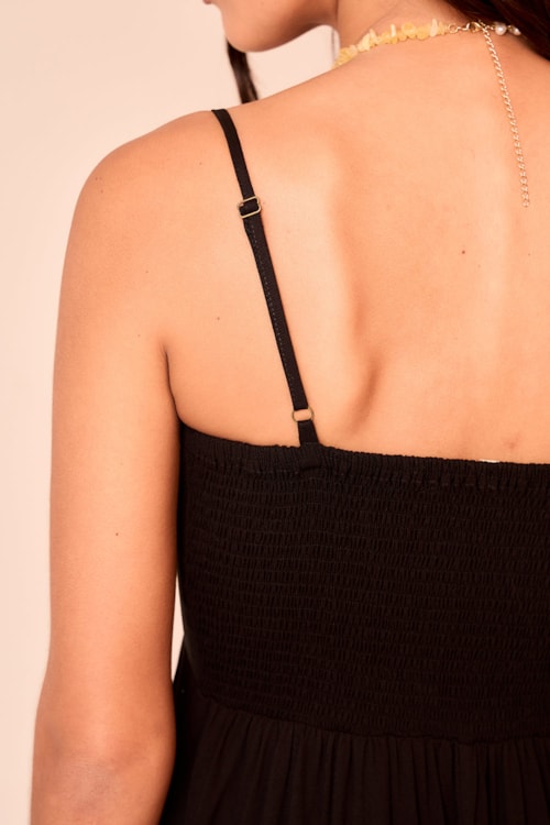 Vestido Cropped Iris Preto - foto 4