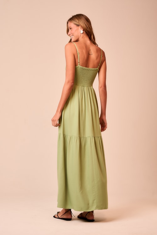 Vestido Cropped Iris Verde Mint - foto 3
