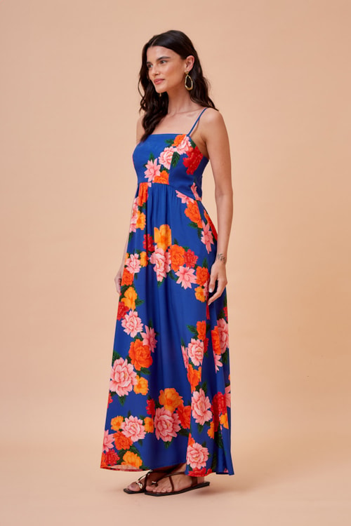 Vestido Cropped Jardim De Verona Estampado - foto 2